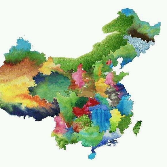 7创意水墨地图~美到没话说 最美中国.jpg