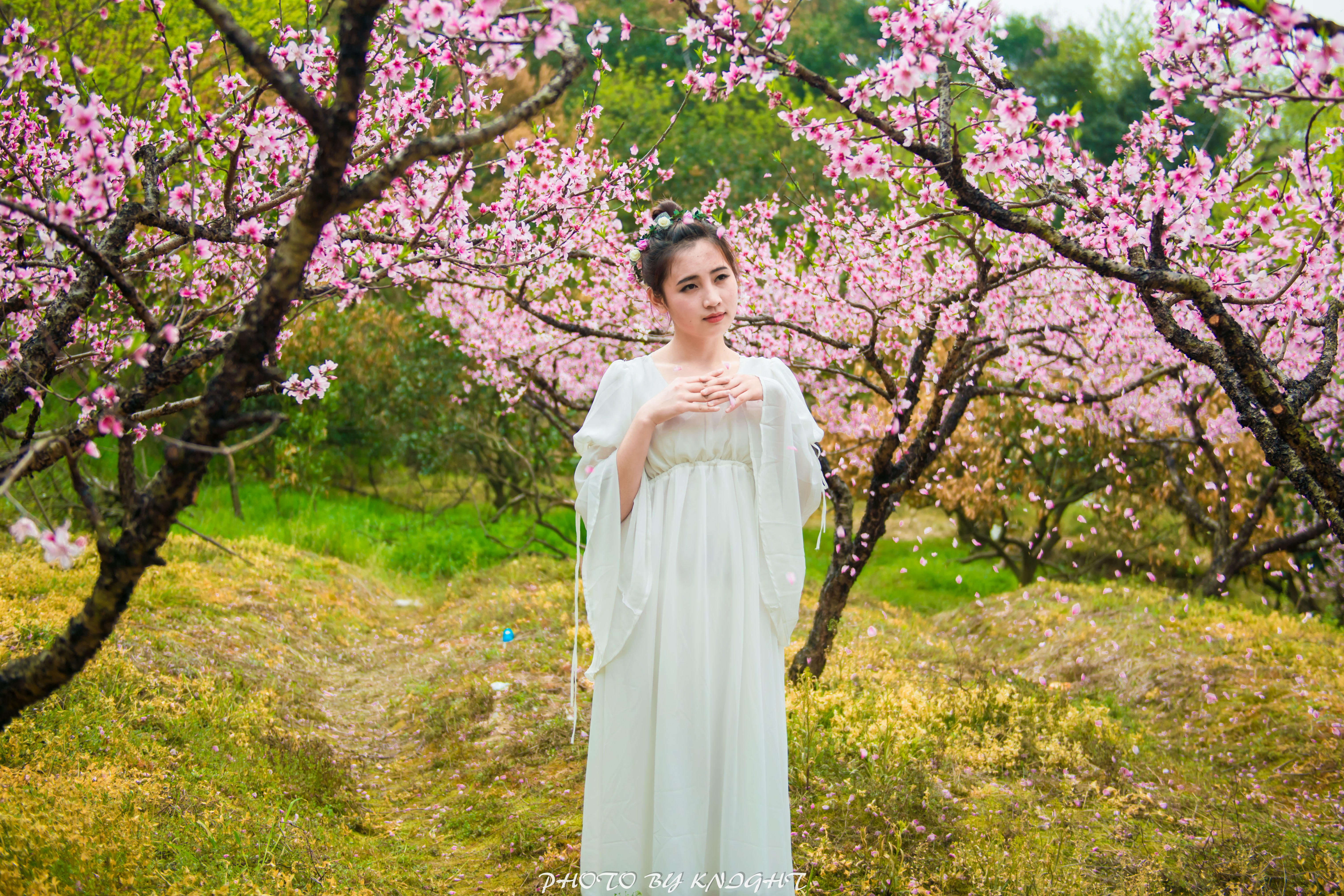 【浦江春摄】{嵩溪古村|通济湖|桃花坞} 桃花人像摄影