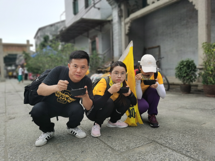 淇澳岛憨憨三人组