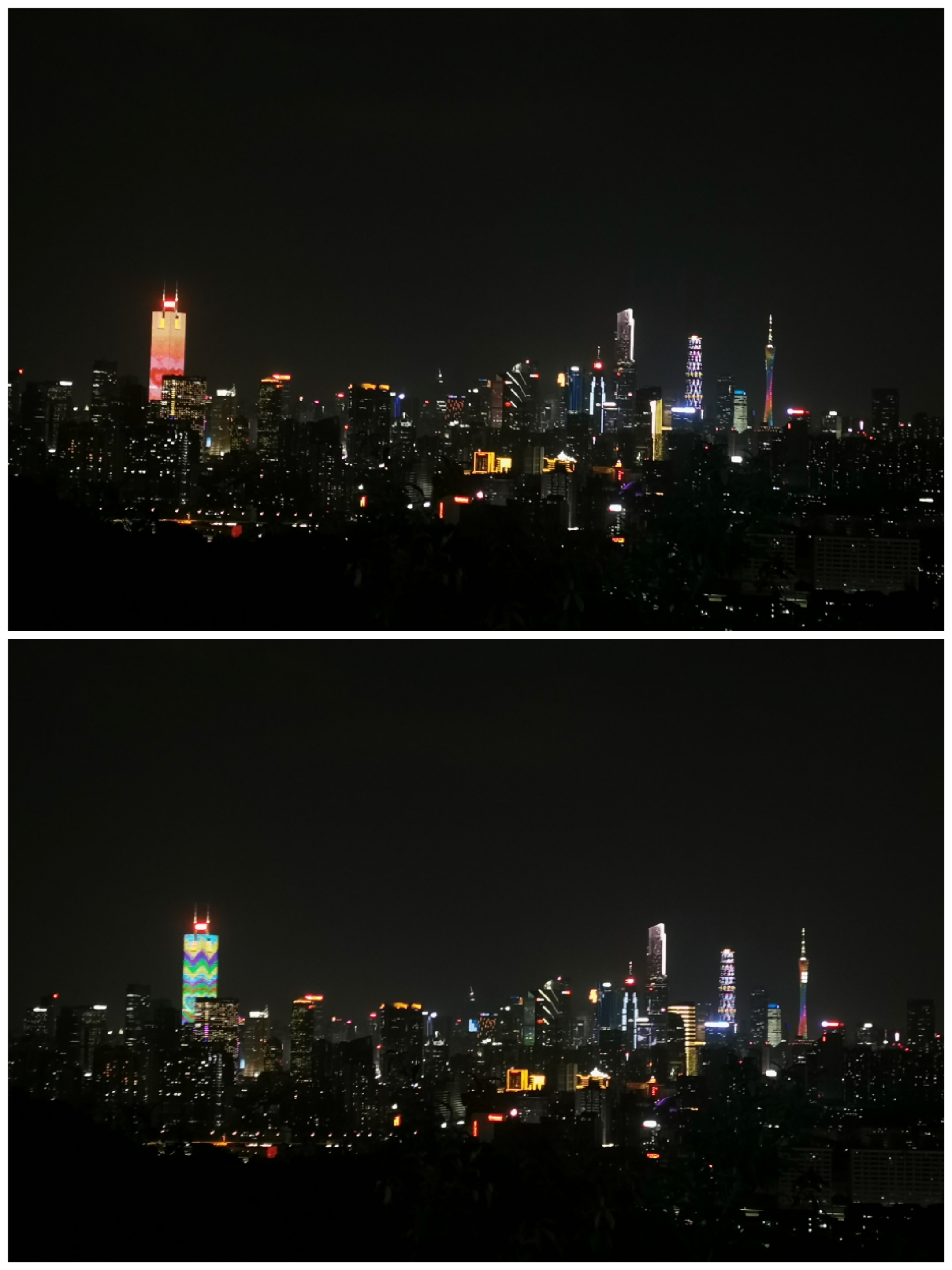 白云山夜爬