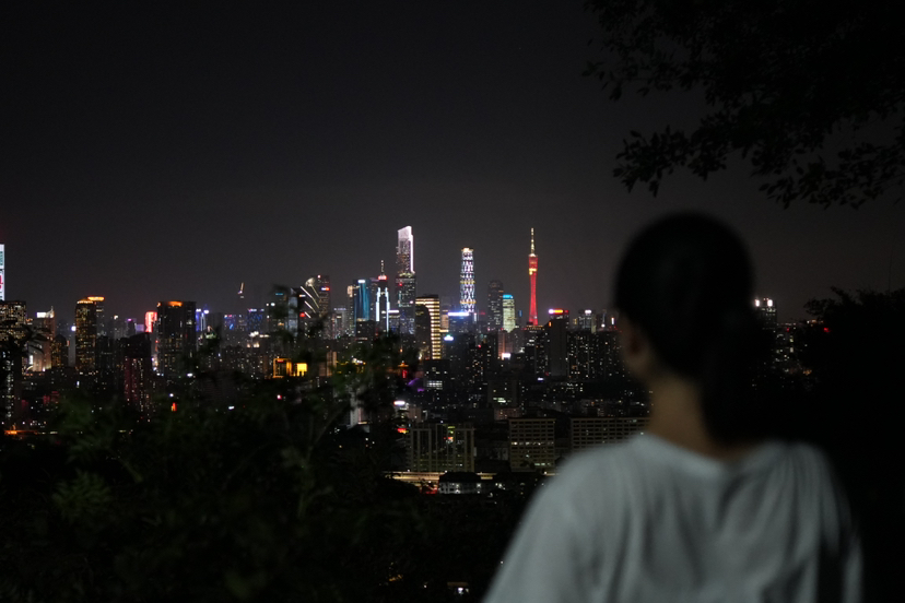 白云山夜爬记