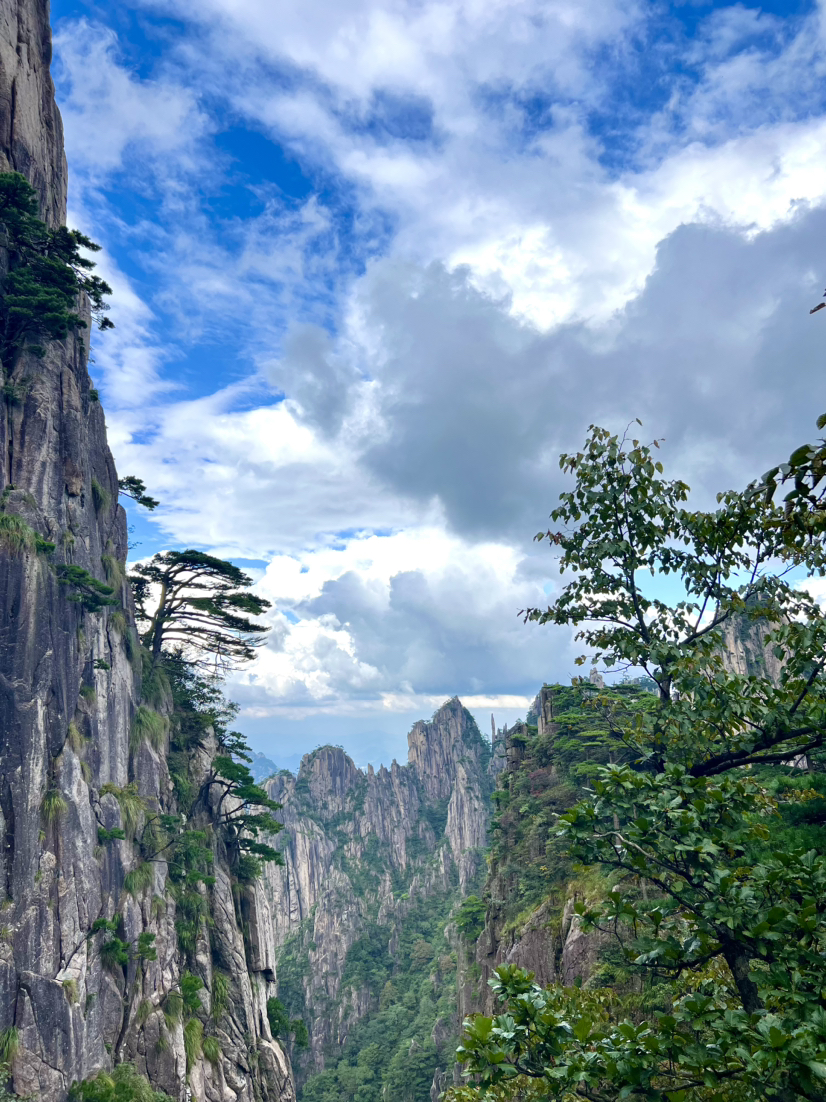 不做天上仙，愿做黄山客