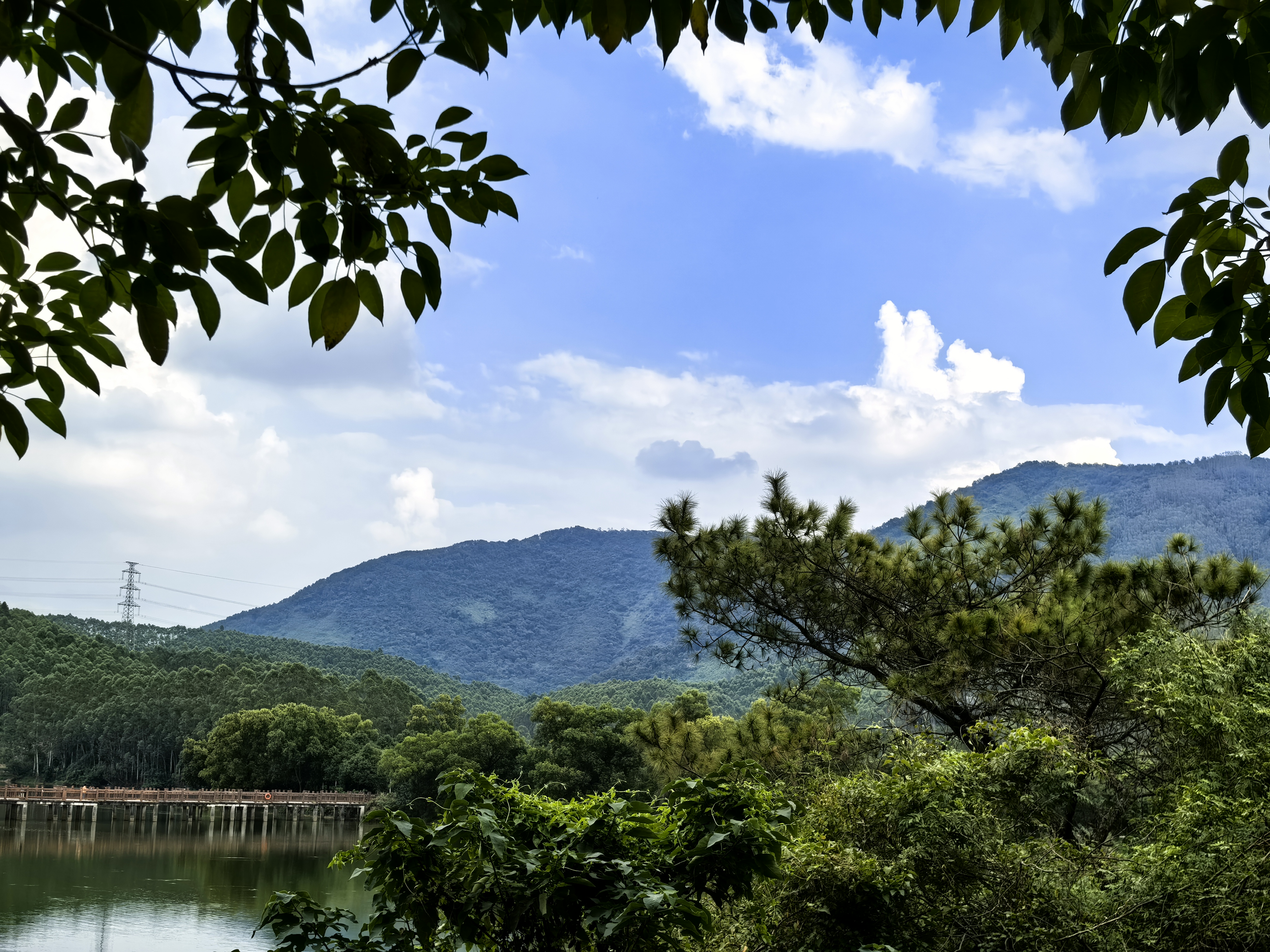 兰石公园的湖光山色