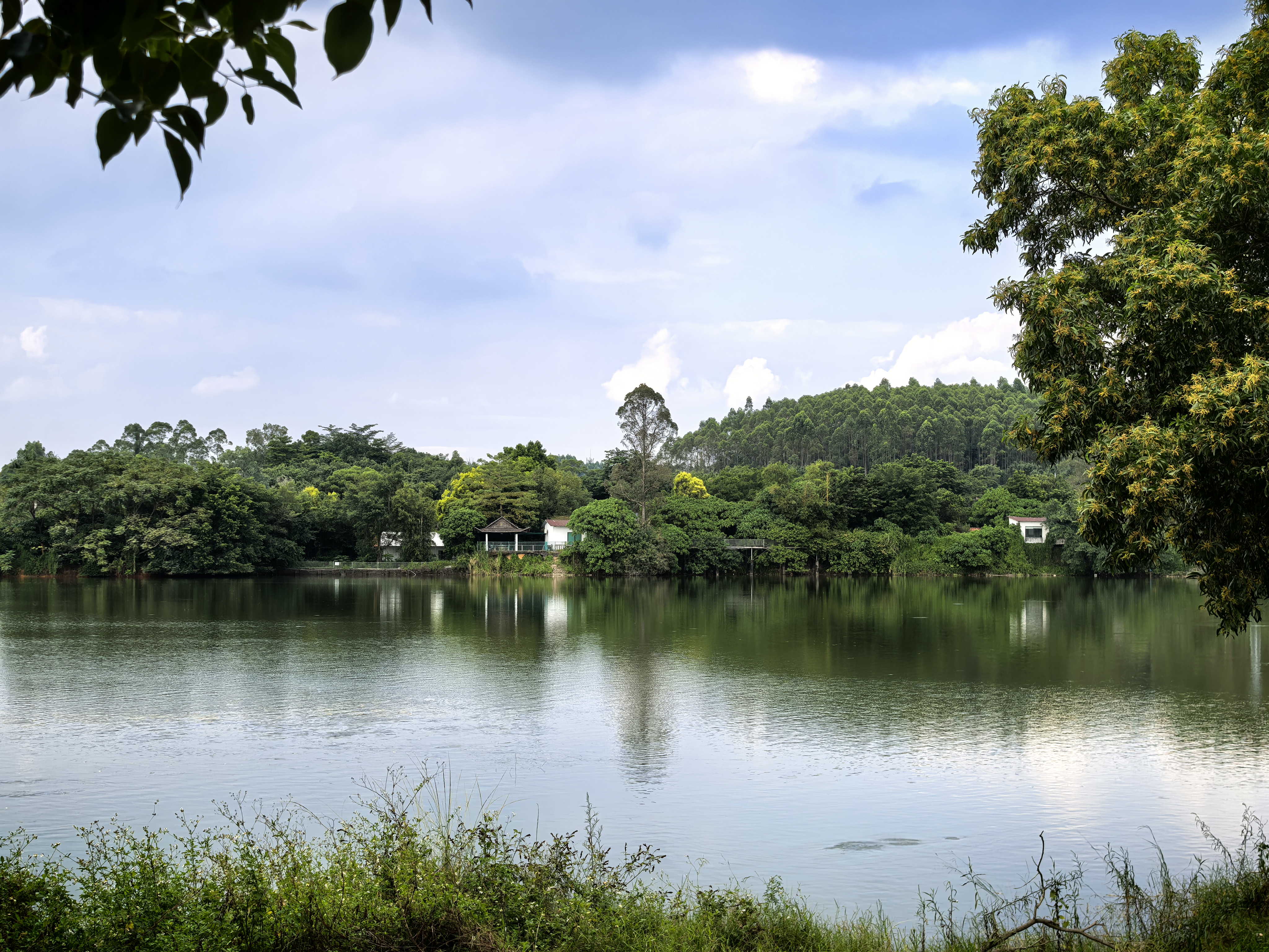 兰石公园的湖光山色