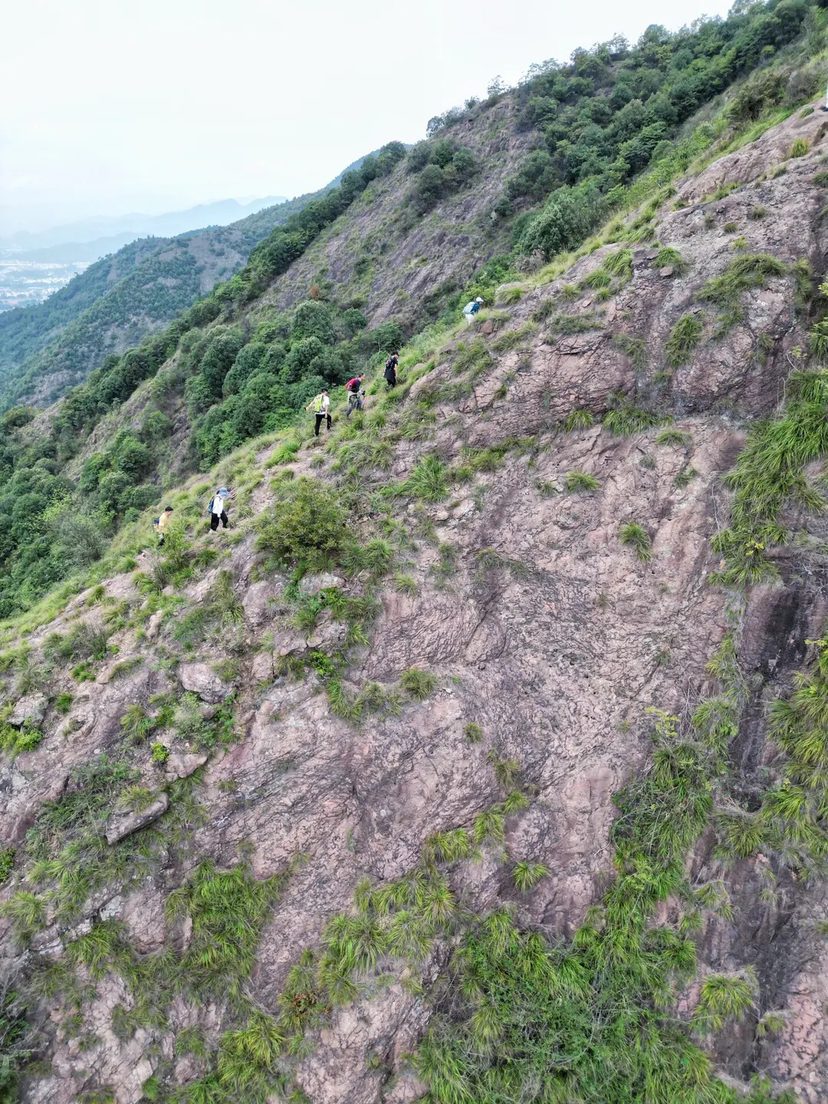 野攀·浦江云掌岩-金子岩-薄刀岩环线