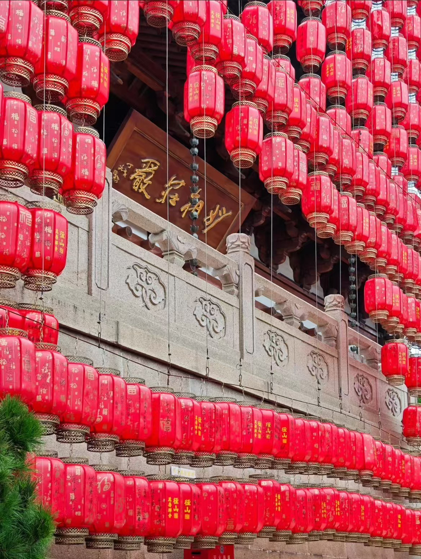 周末离得远远的快步伐,打卡杭州三大寺之一-径山寺