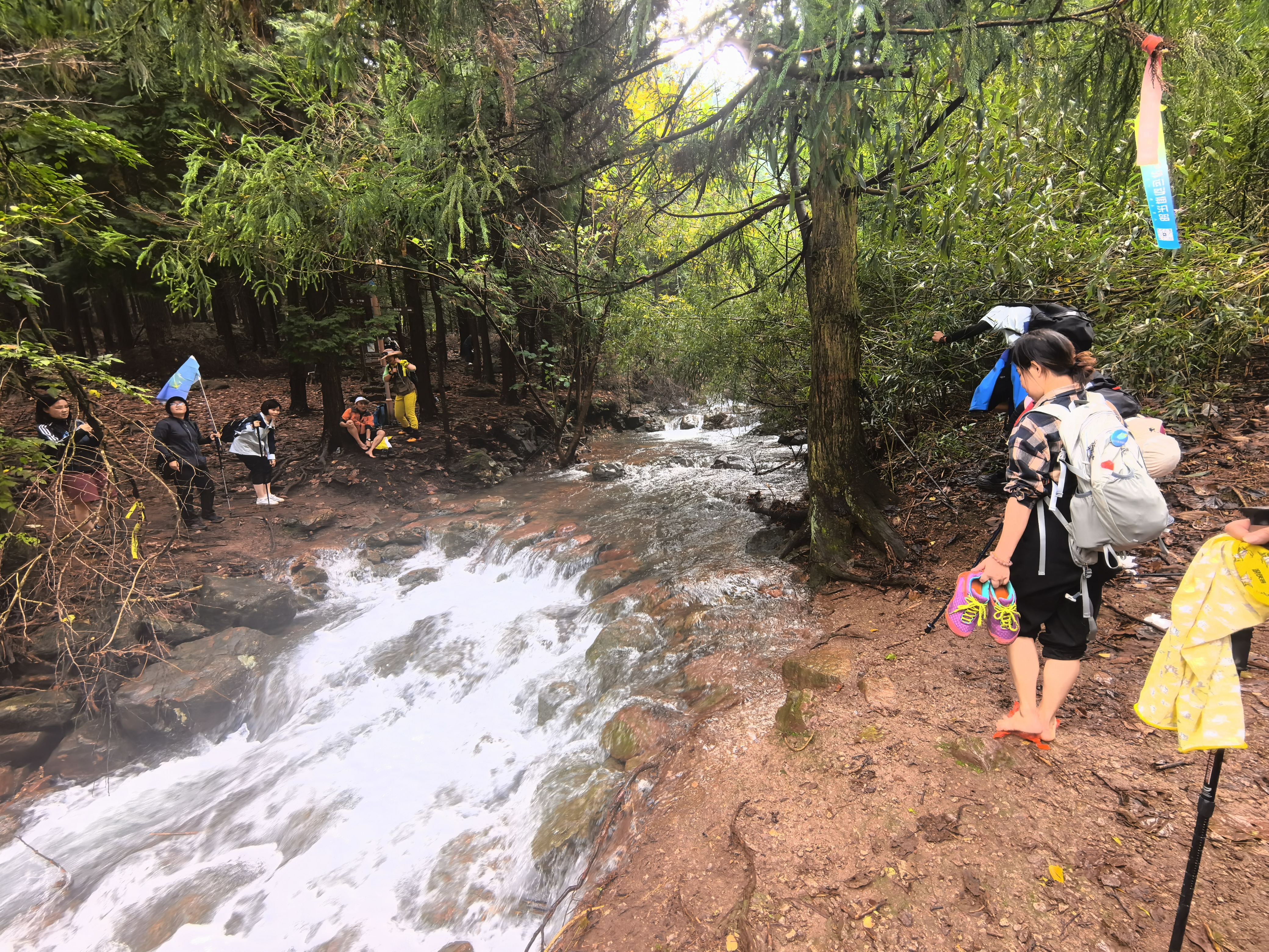 徒步四明山
