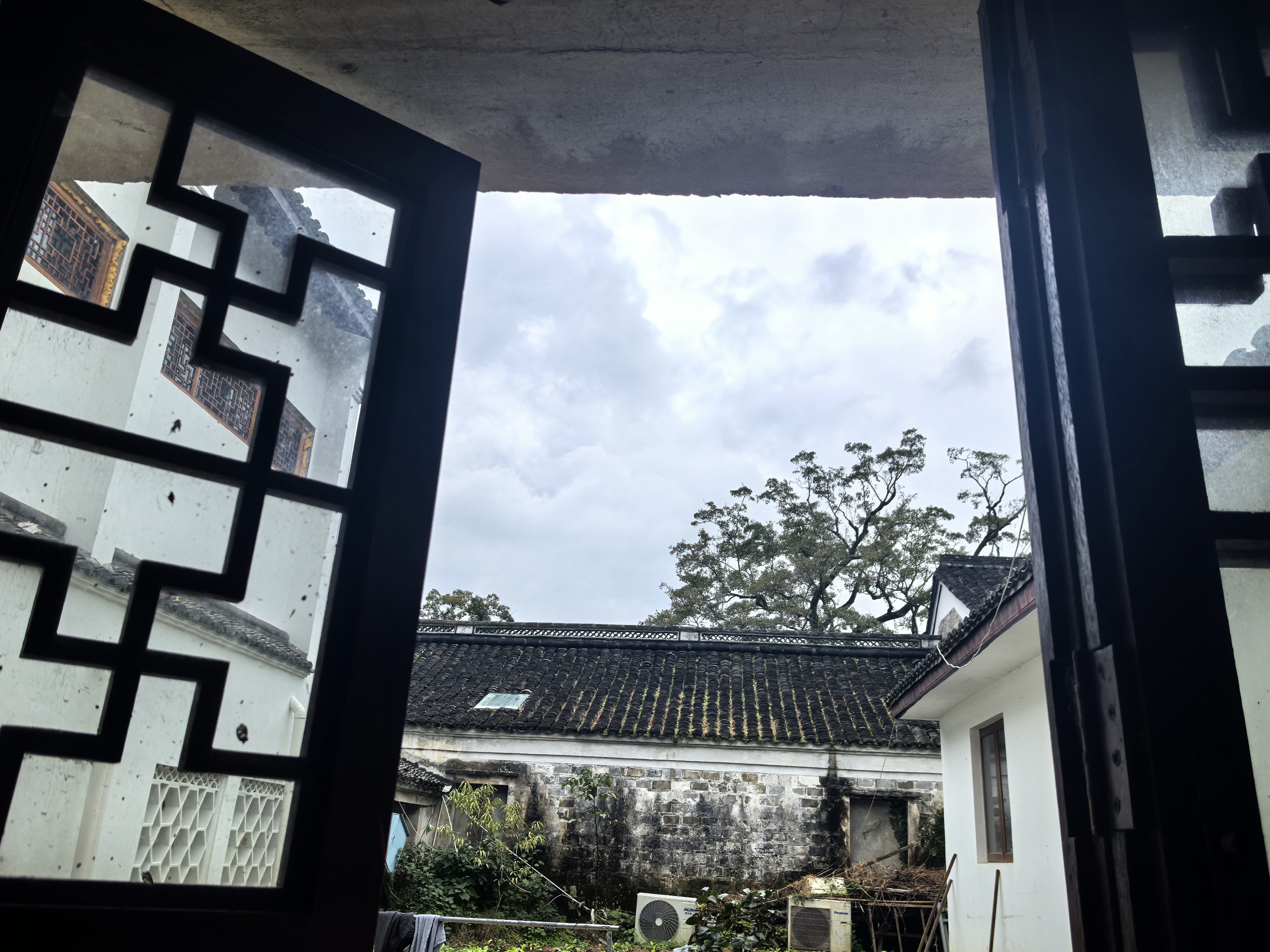 天童寺的天空