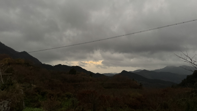 徒步宁波四明山青虎湾岗