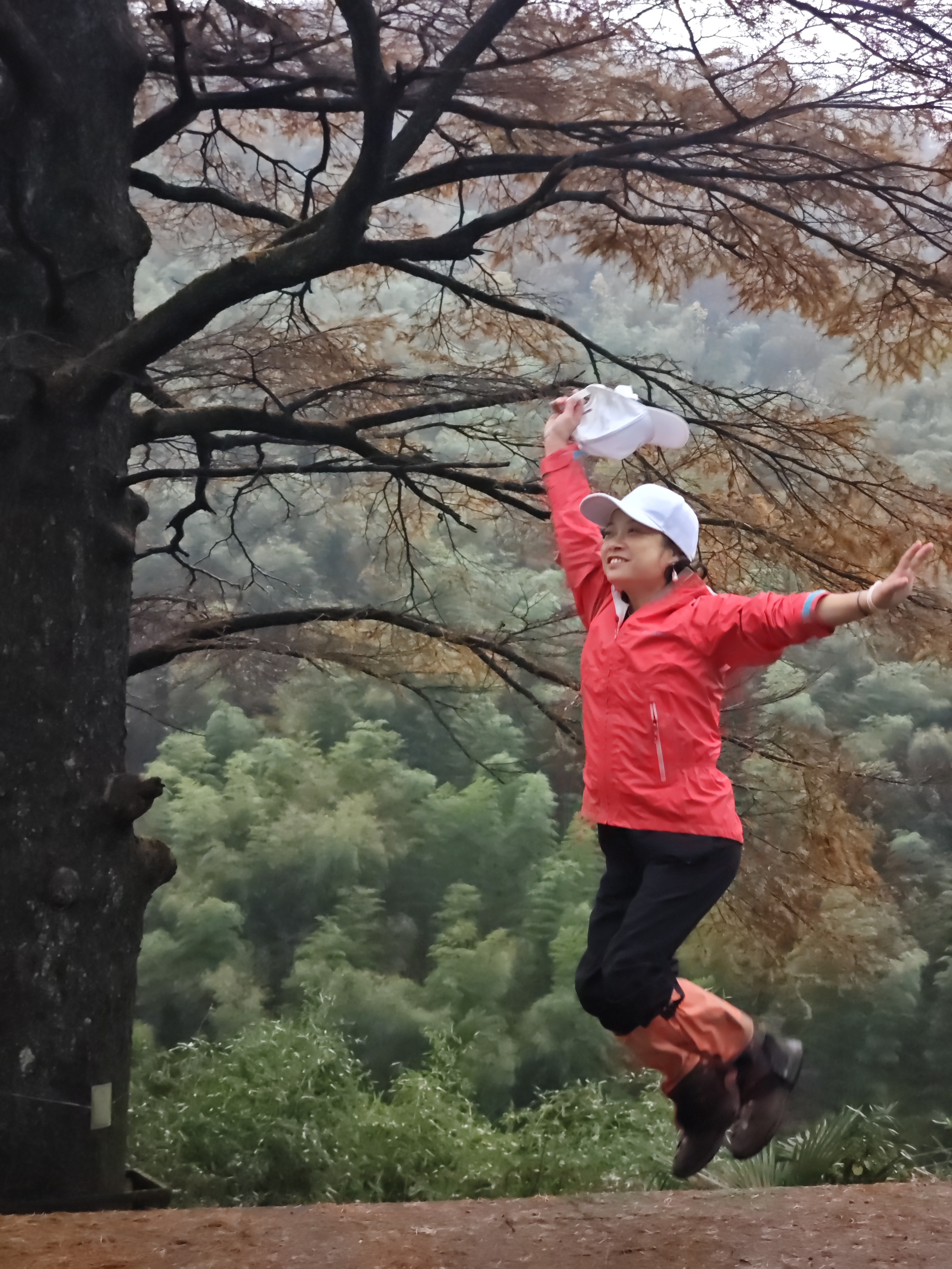 东岗山雨中曲
