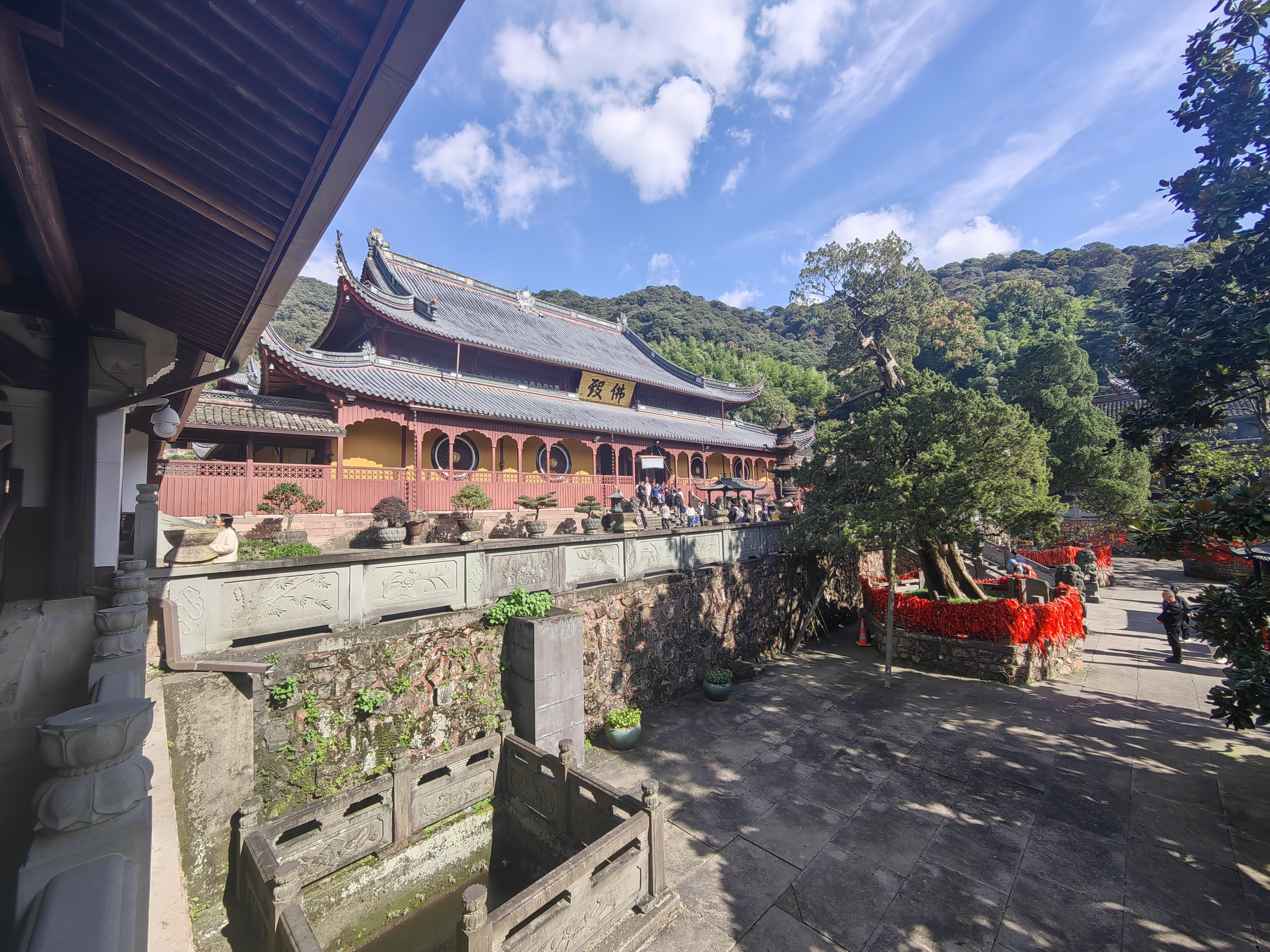 秋衣天童寺