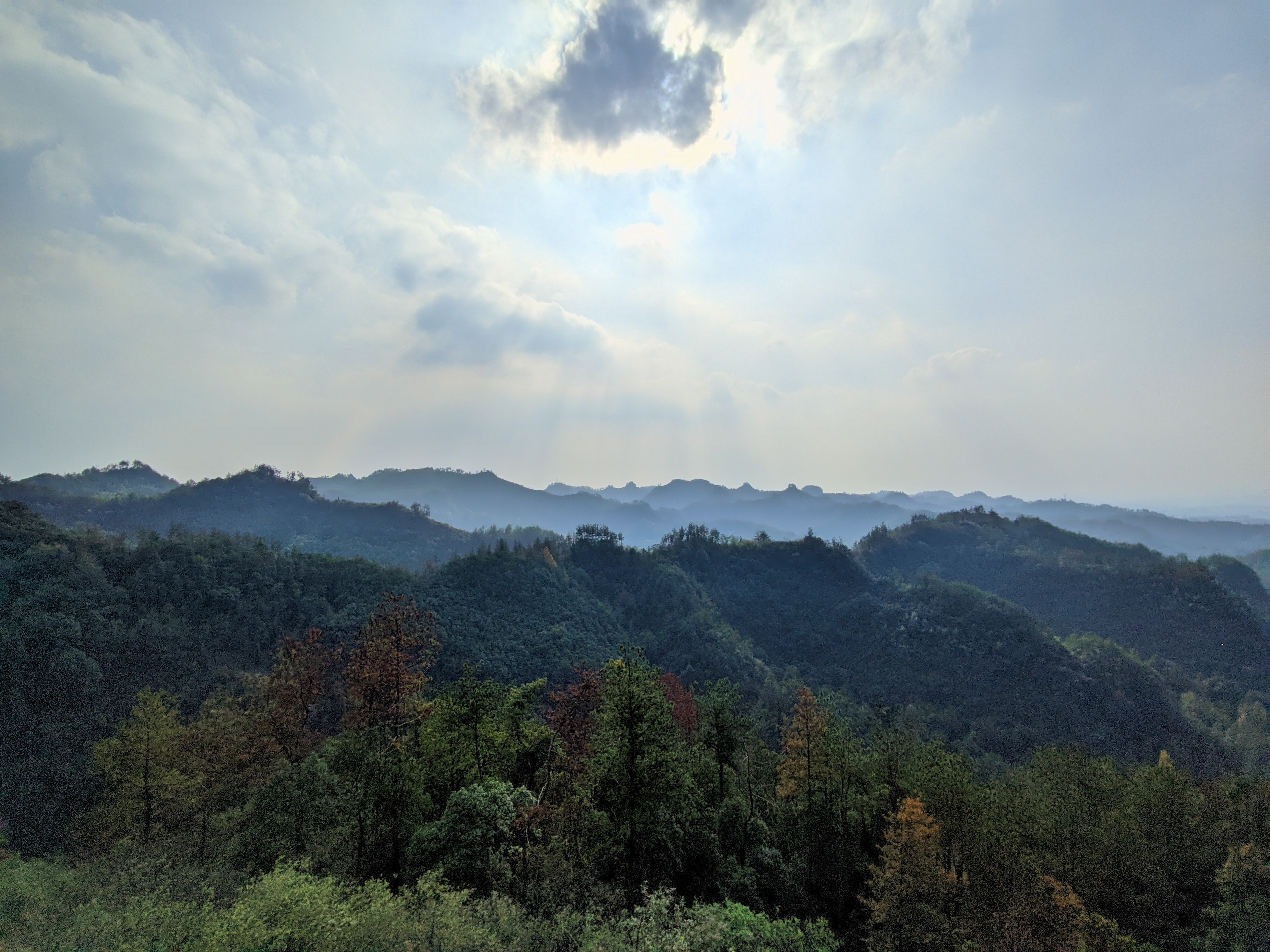 公婆岩方岩轻野攀穿越