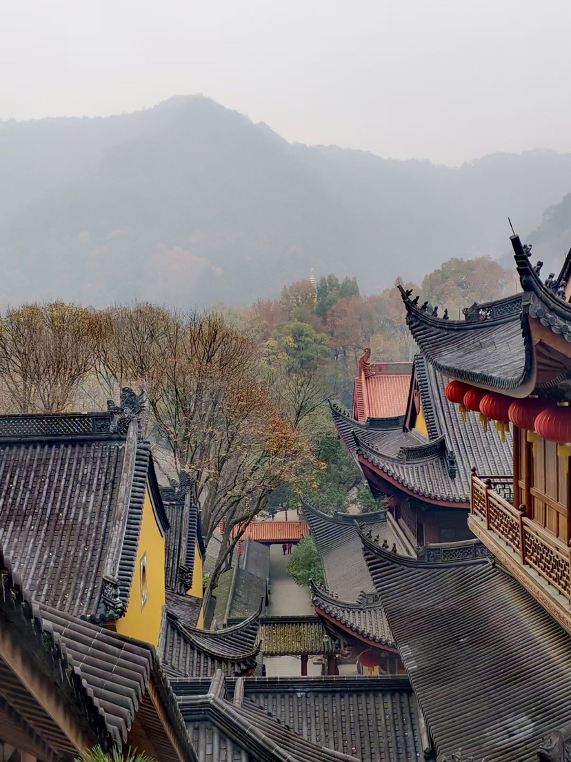灵隐寺的秋季