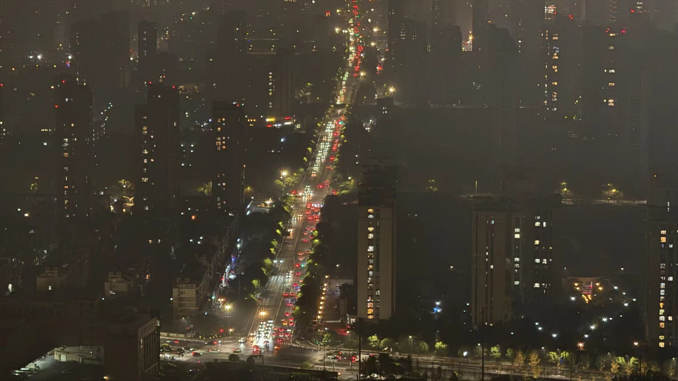 萧山西山夜爬