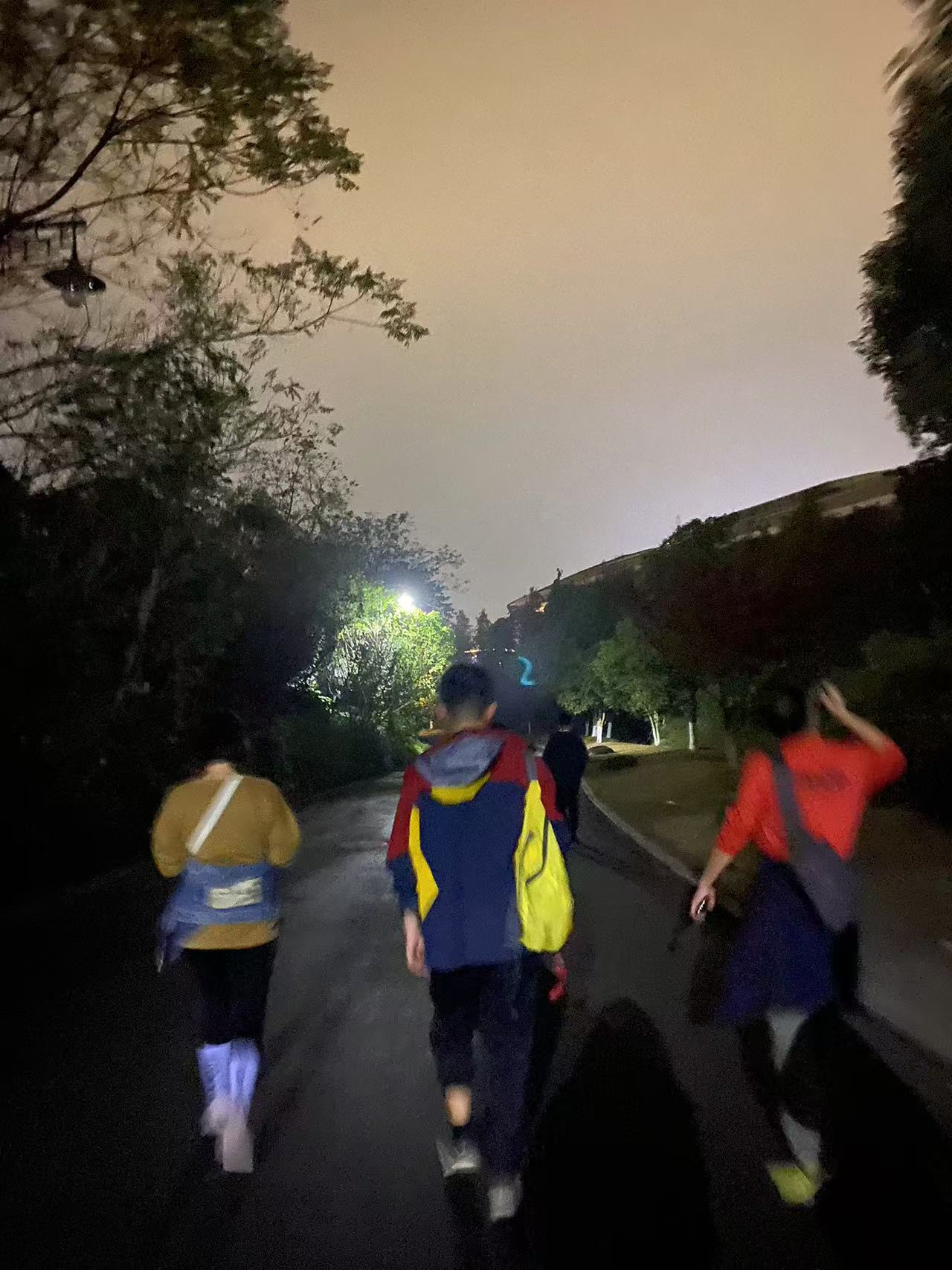 萧山西山夜爬