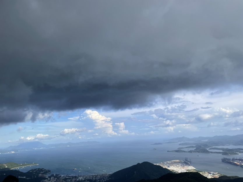 星辰与大海,诗和远方,在那一刻,都在我的脚下#游侠报道#,梅沙尖旅游游记|旅游网社区