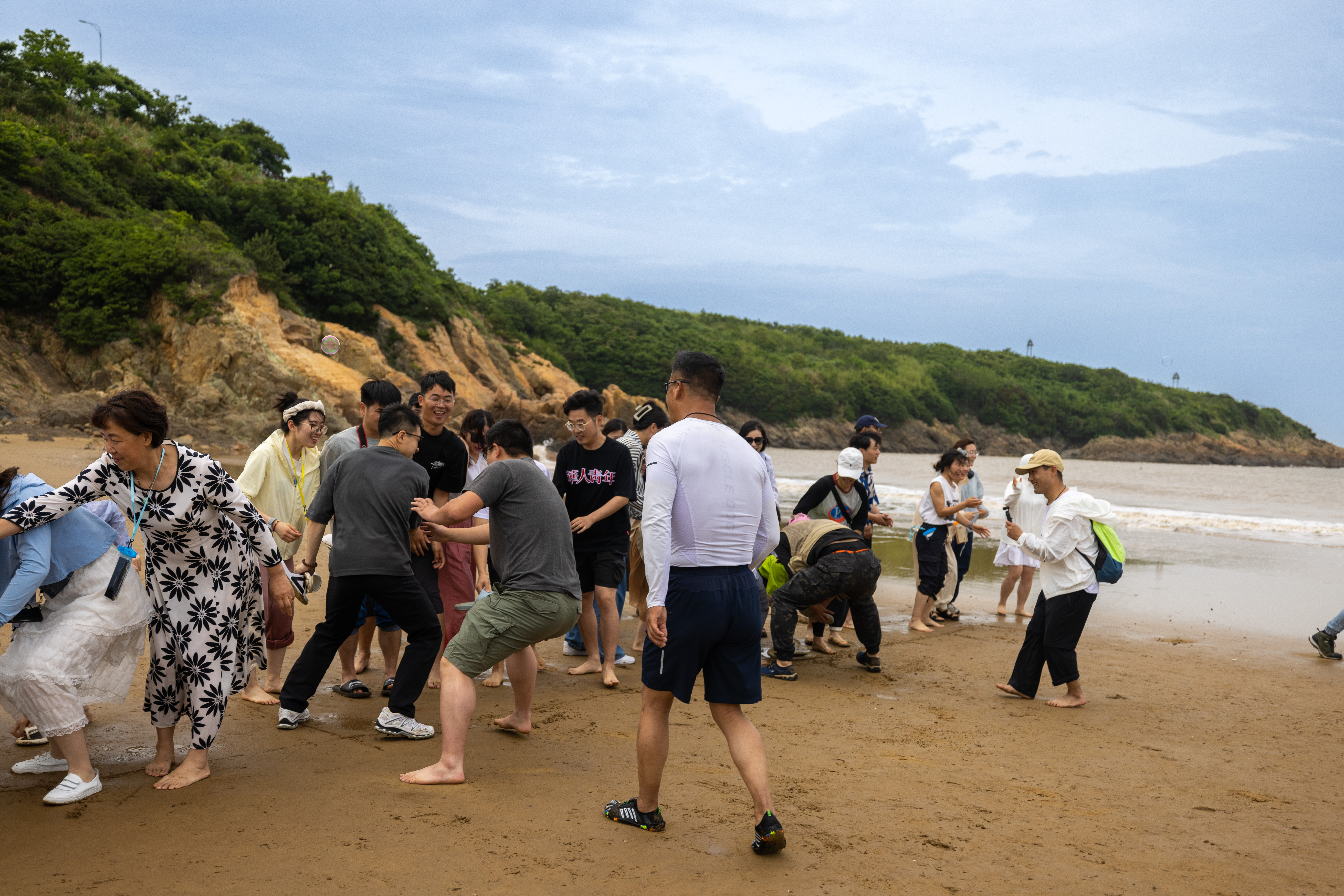 #领队聚会#我想,海风可以吹走所有疲惫与烦恼,所以,请放肆去嗨吧!#致领队的一封信#