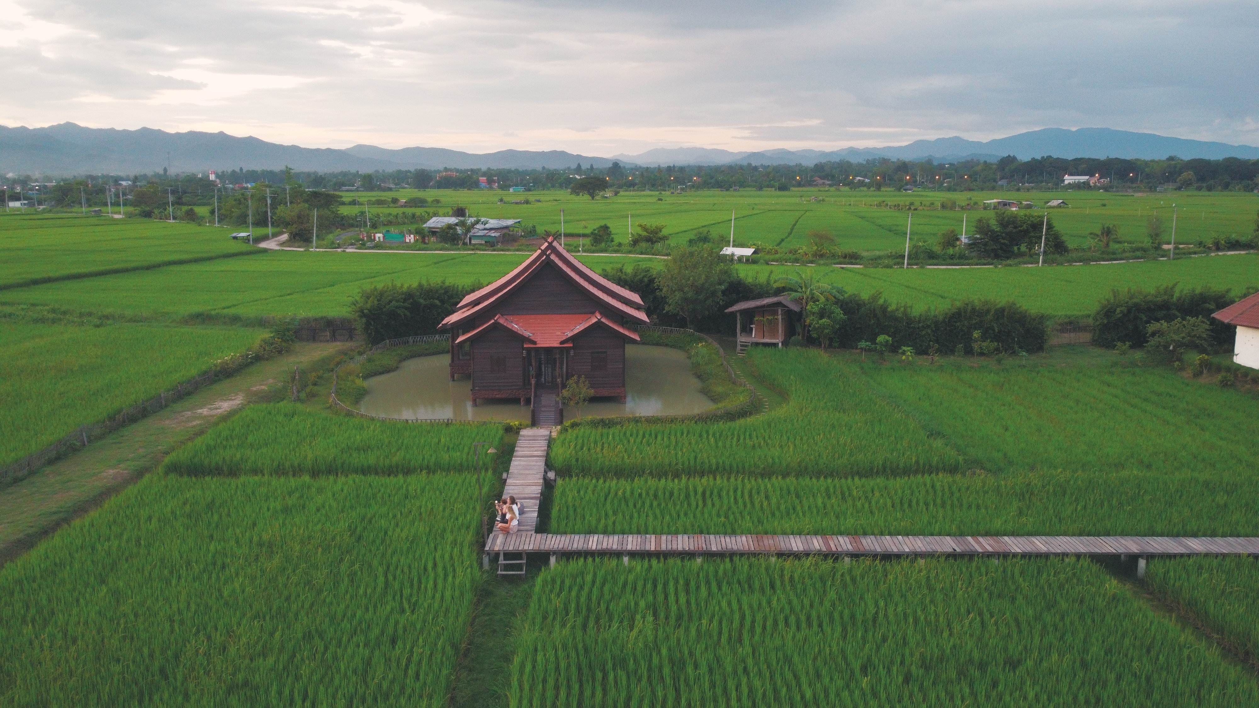 清迈自然旅修｜8月泰北，稻田静修中心沉浸式放松 #无处不瑜伽#