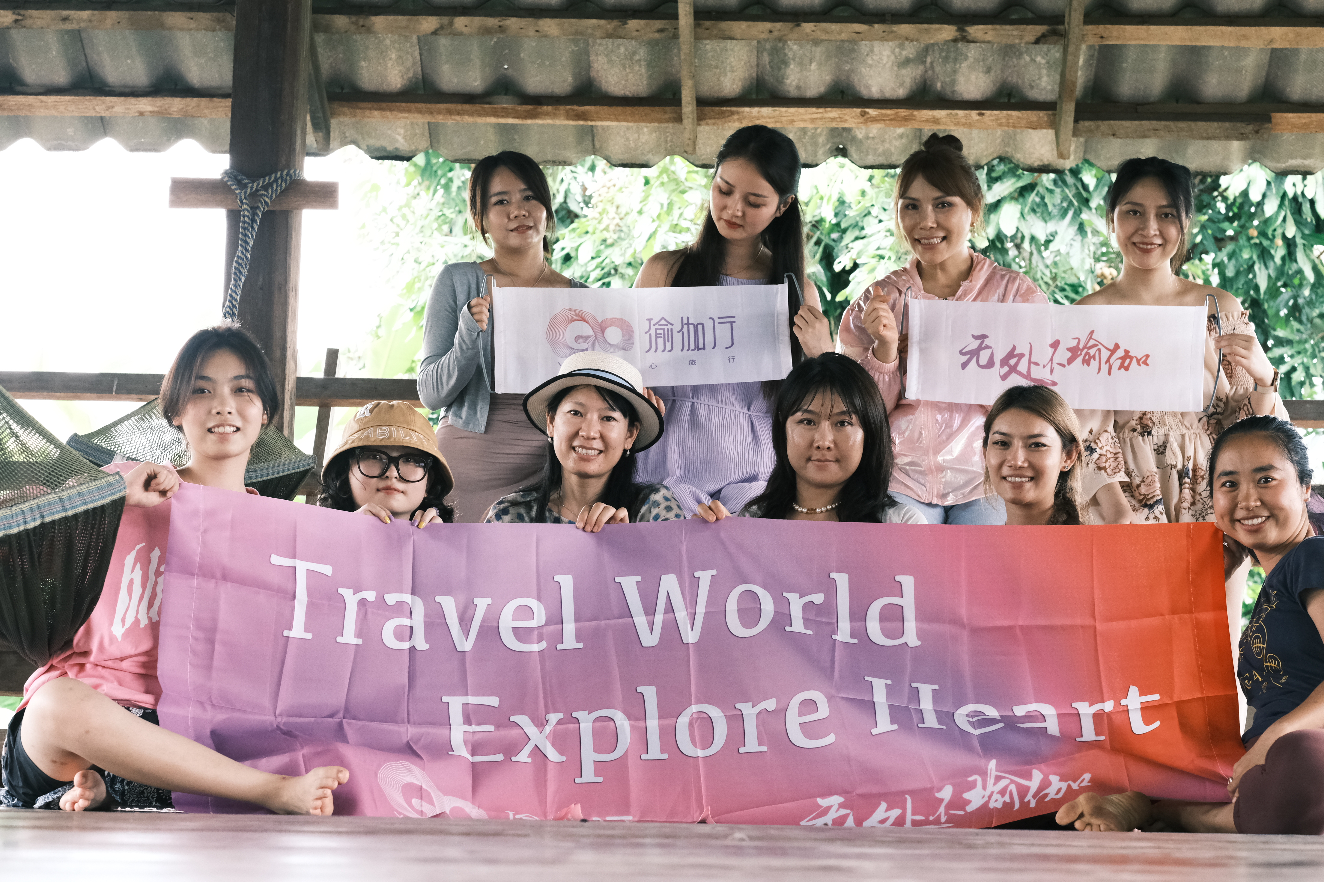 清迈自然旅修｜8月泰北，稻田静修中心沉浸式放松 #无处不瑜伽#