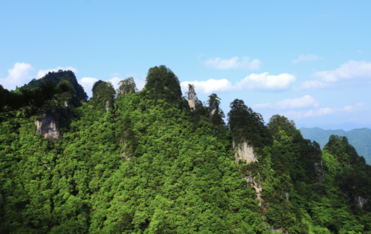 周末出逃:一次光雾山徒步 一次山中避暑