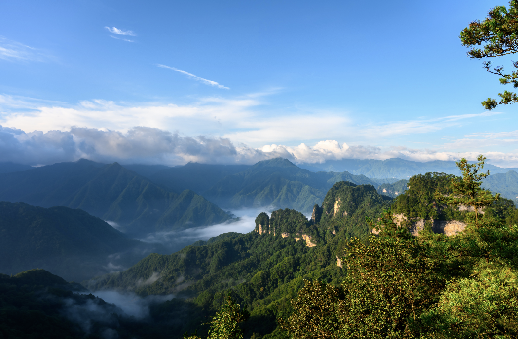 周末出逃:一次光雾山徒步 一次山中避暑