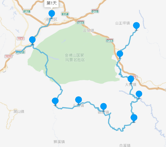 南川178环线自驾