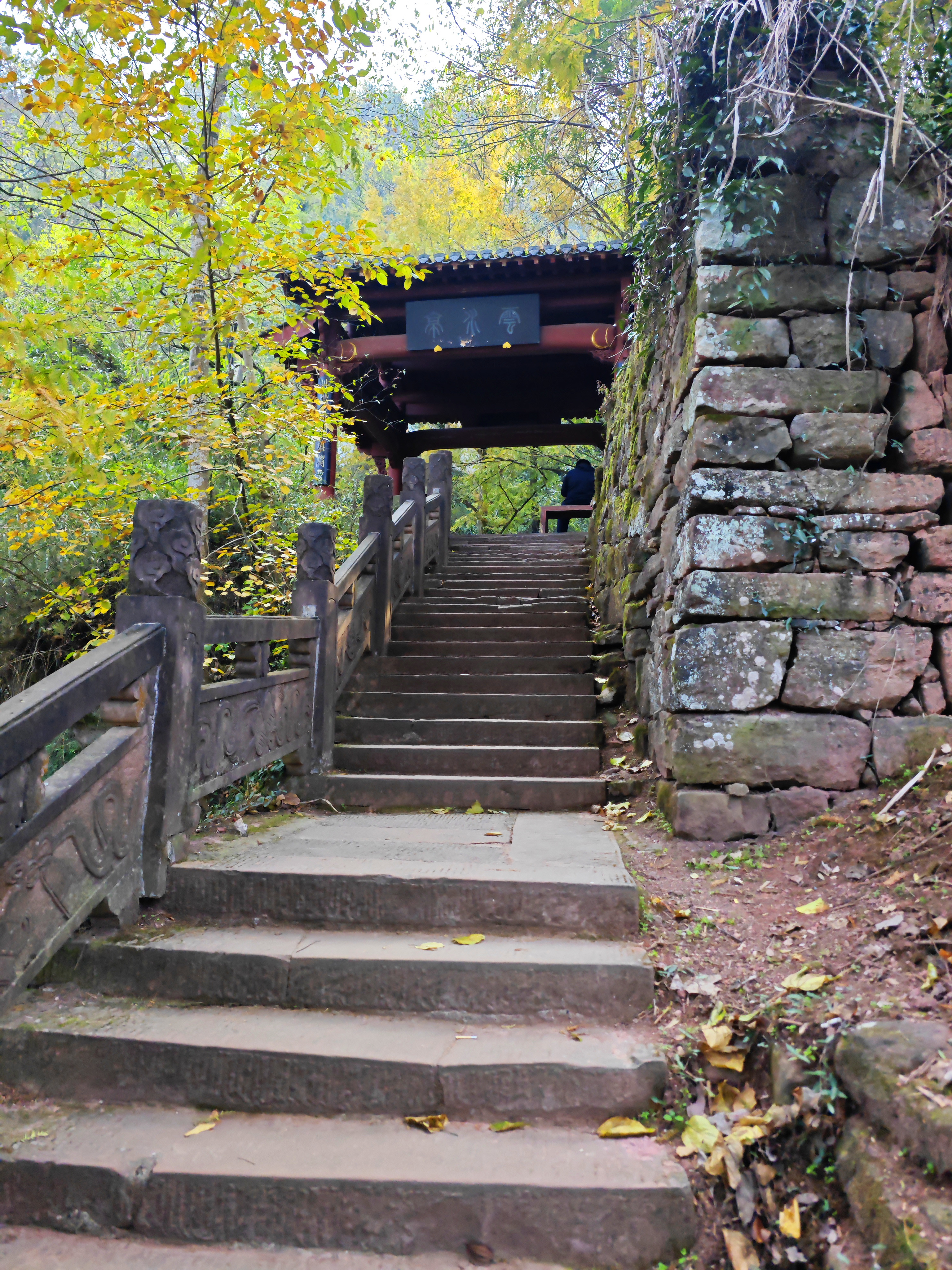 独行侠秋游齐云山