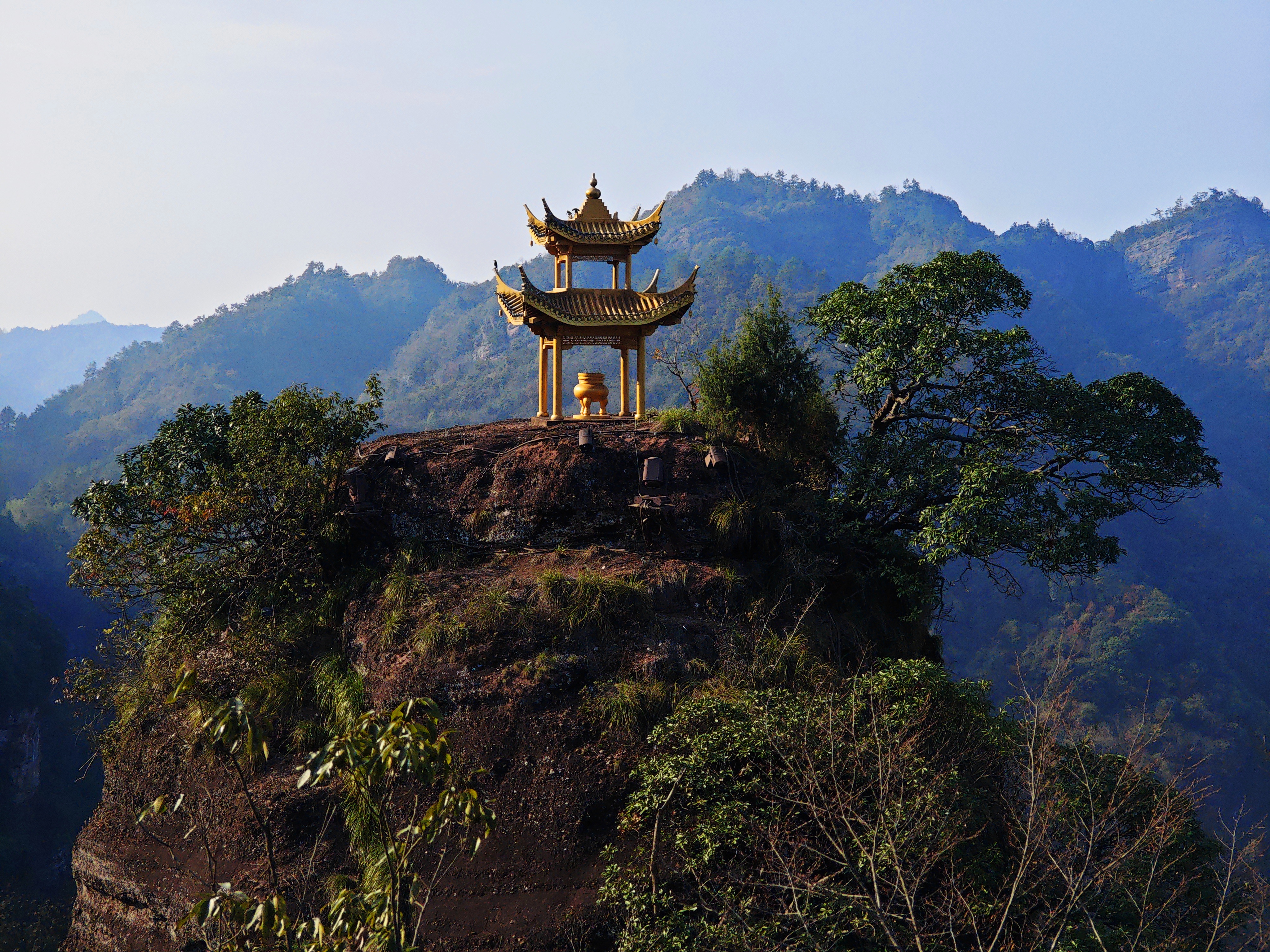 独行侠秋游齐云山