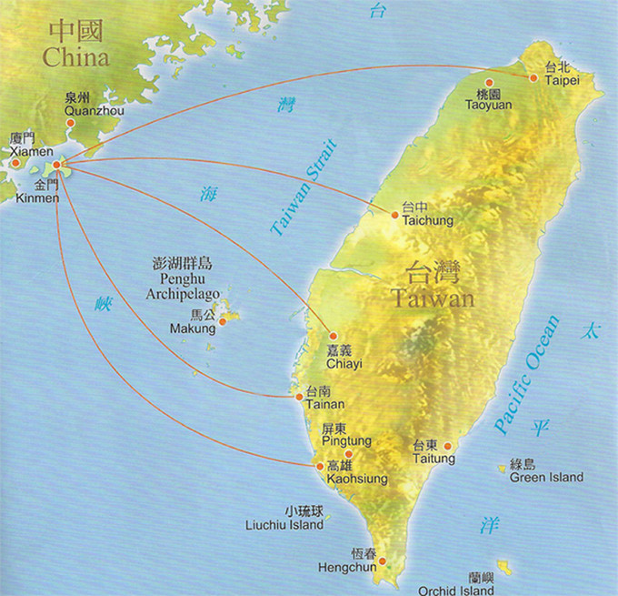 福建沿海岛屿地图图片