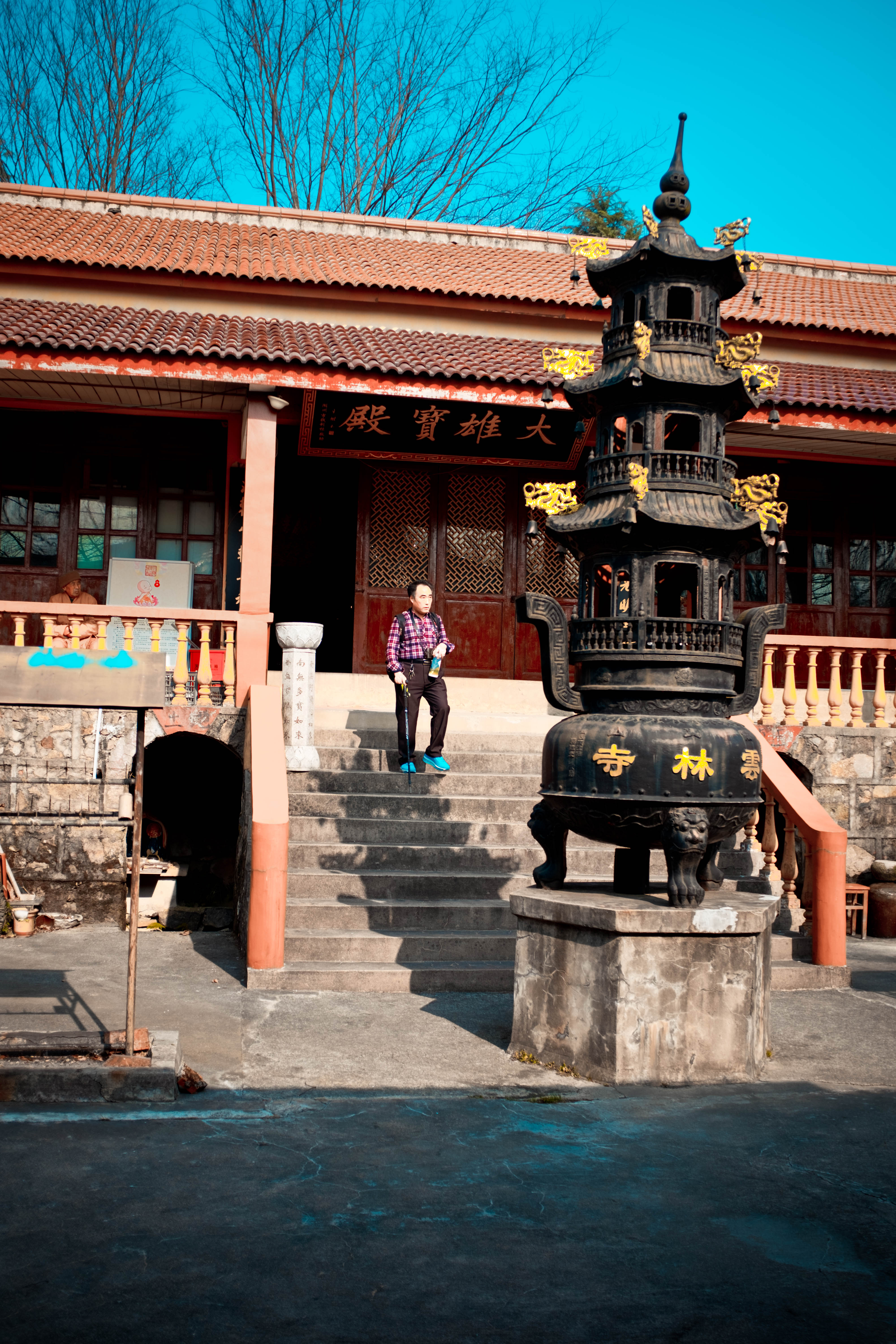 湖州霞幕山云林禅寺图片