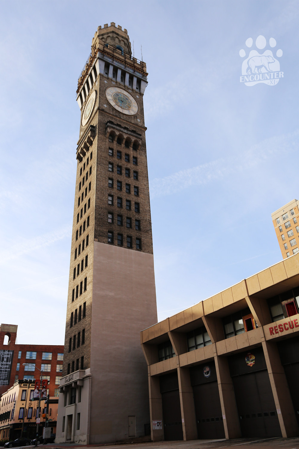 巴尔的摩的大钟楼