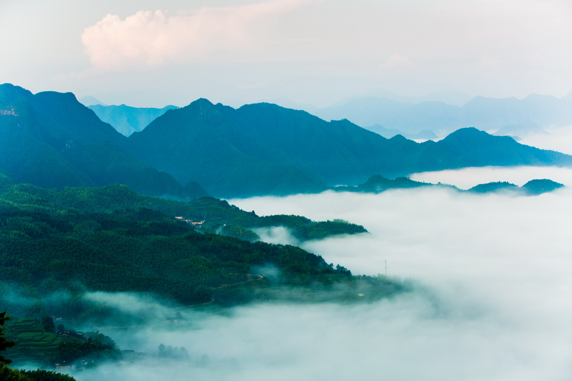 26,27遂昌南尖岩—美丽的云海梯田