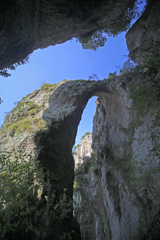 浑然天成的天台渡仙桥分享,天台山旅游攻略-游侠客社区