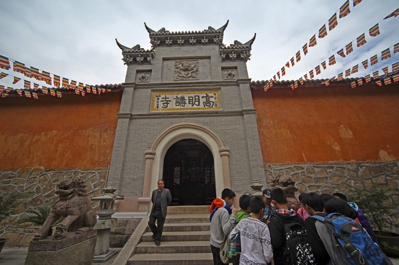 始建于唐朝的浙江天台高明寺