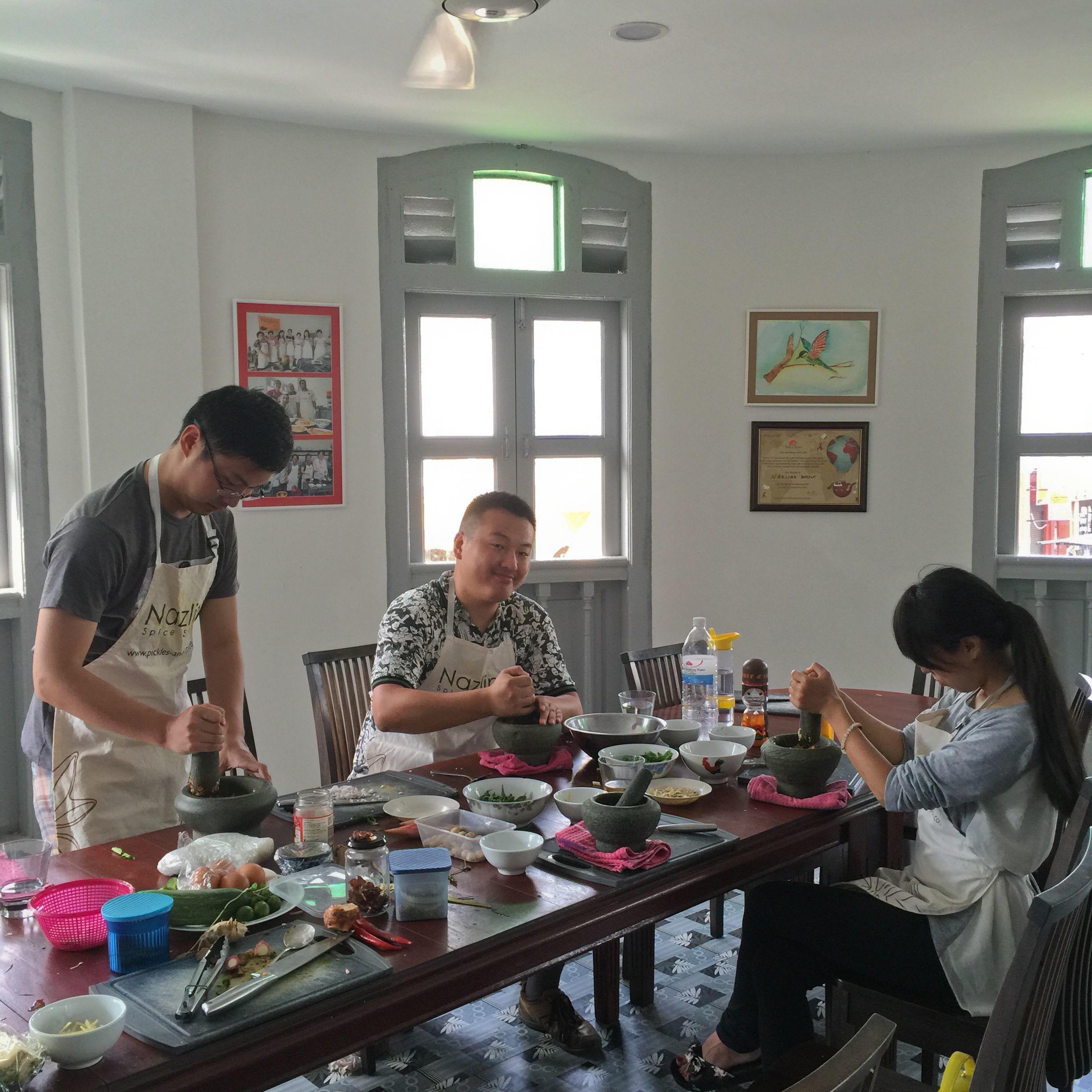 我在槟城学烹饪