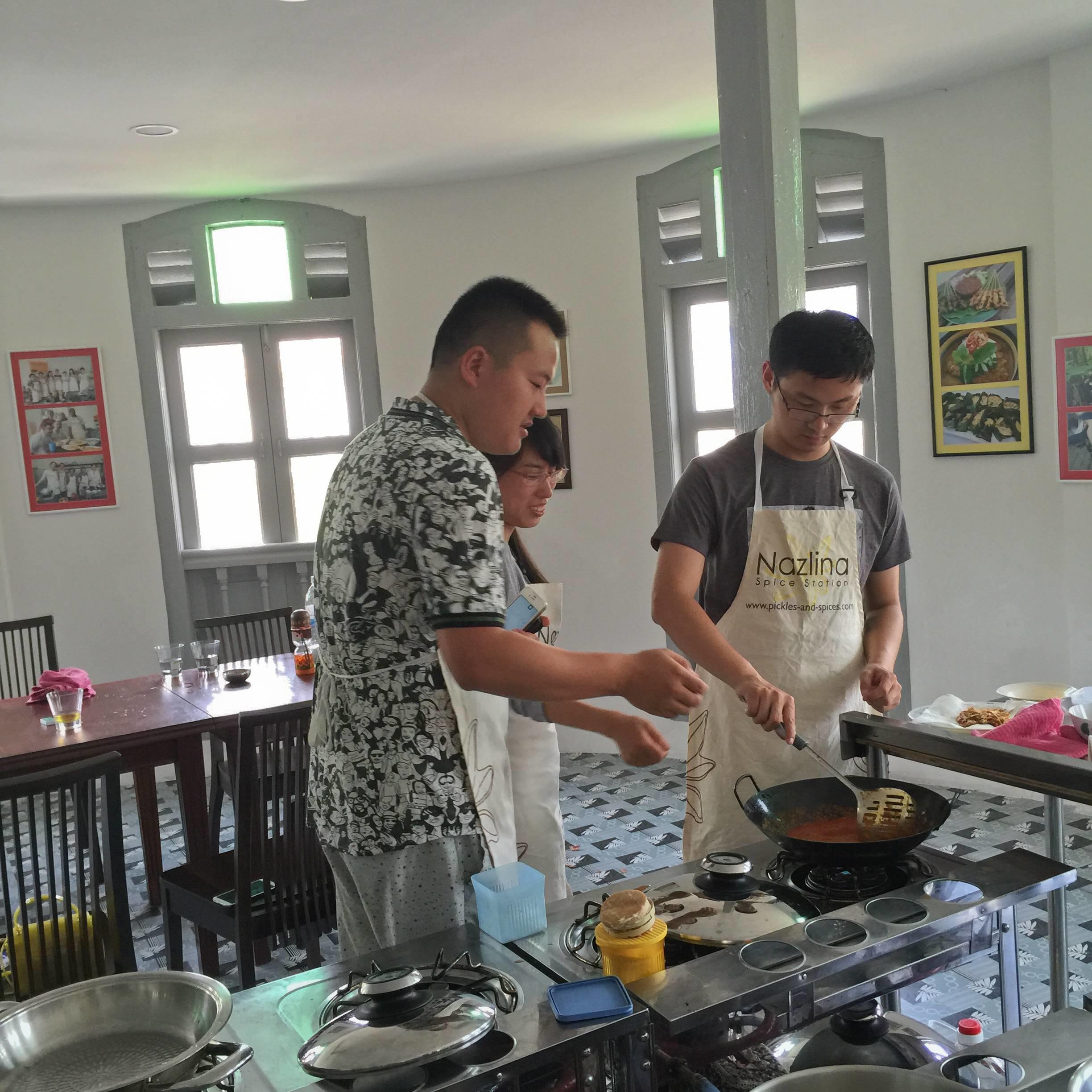 我在槟城学烹饪