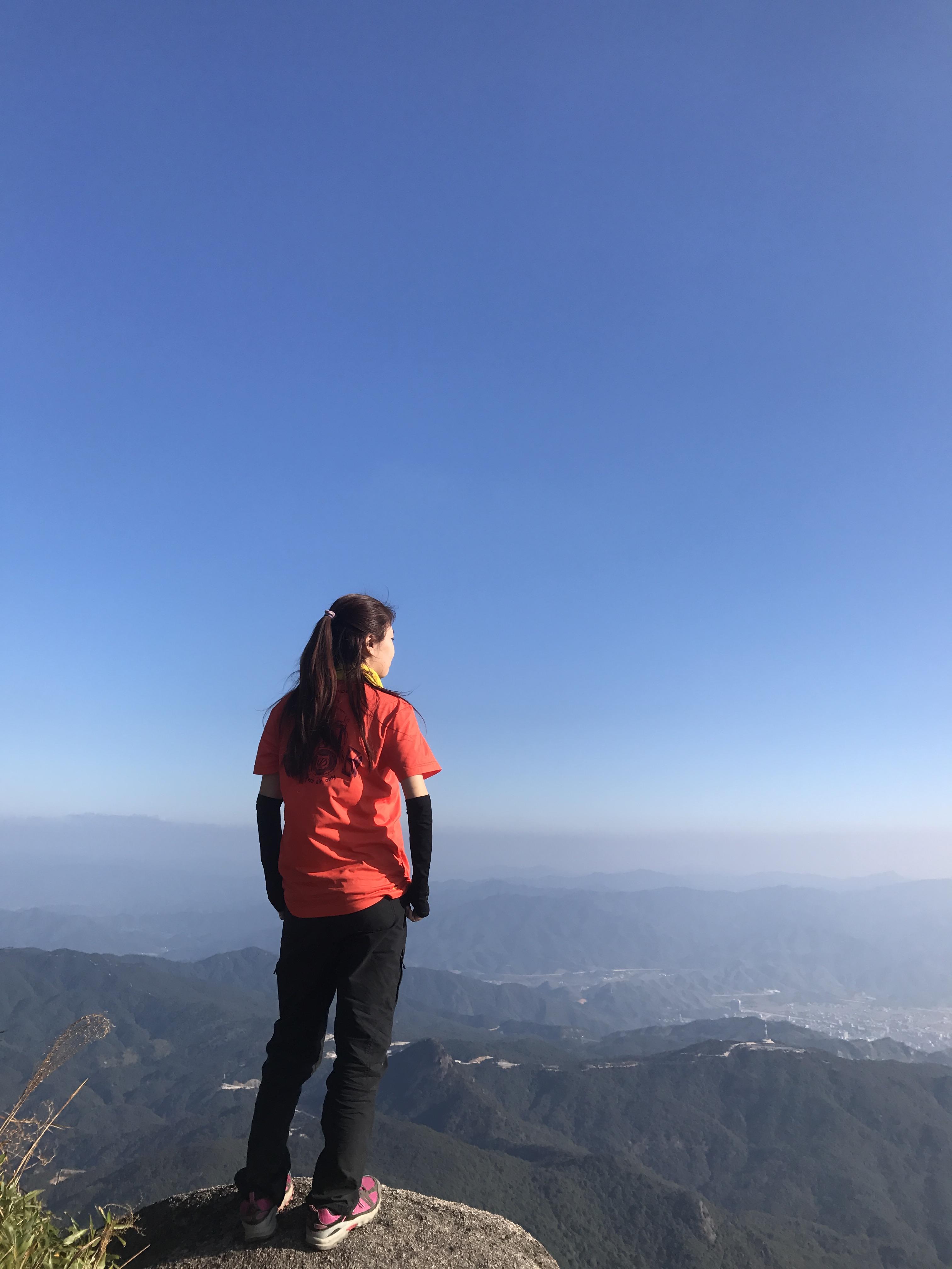 广东新丰云髻山 登高赏红叶(2016.12.10)