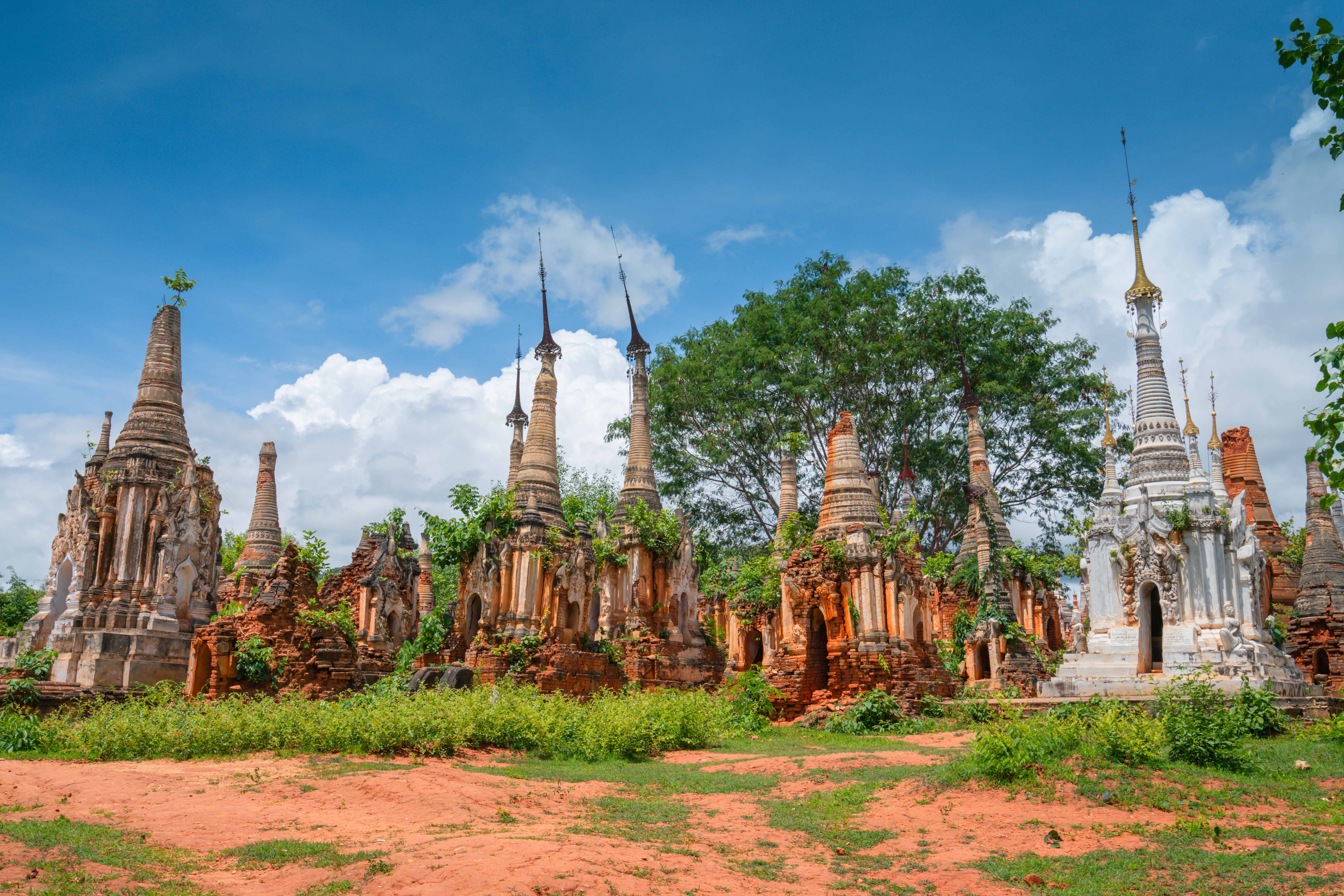 缅甸风景 现场图片图片