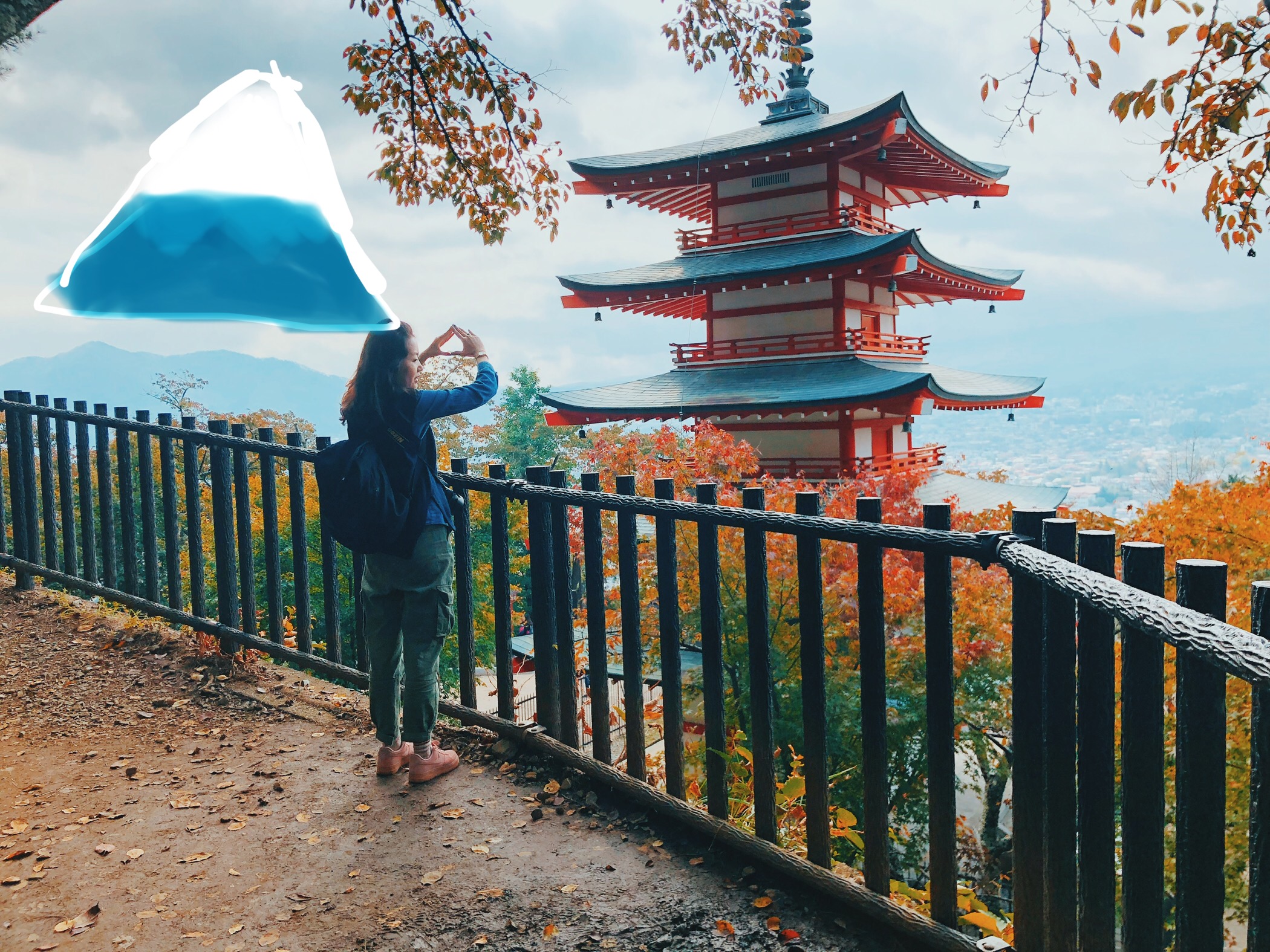 #攻略投稿#河口湖—忘不了是富士山的倒影